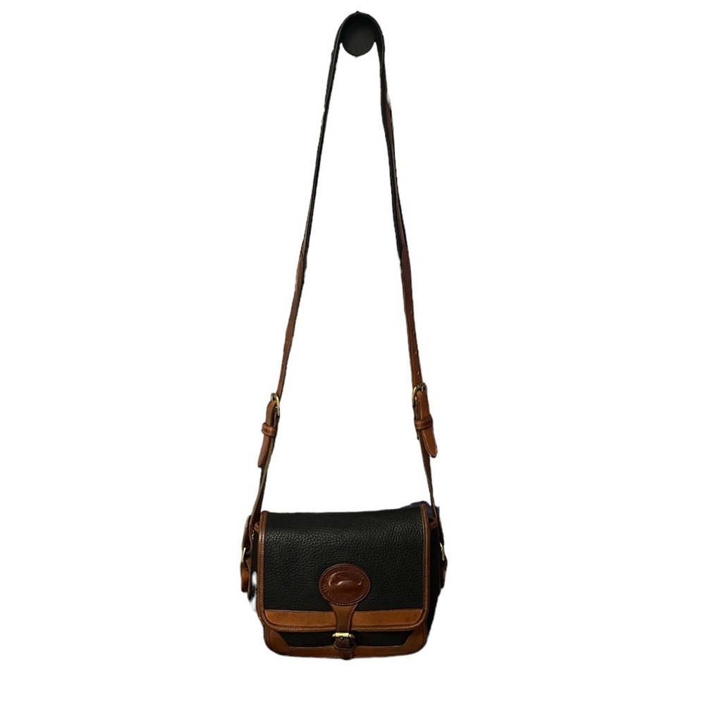 Dooney Bourke All Weather Shoulder Bag Leather Buckle Flap /Vintage!!! - Picture 4 of 16